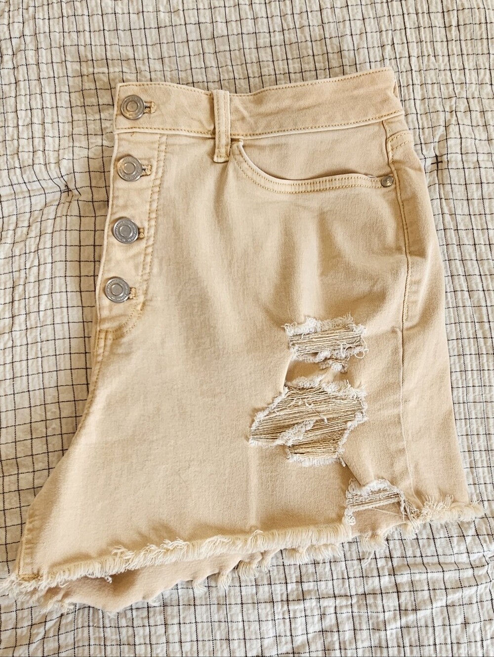 LC Lauren Conrad Yellow Shorts